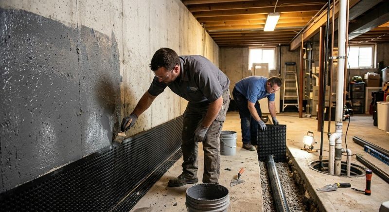 Basement Walls Waterproofing in Grand Rapids, MI