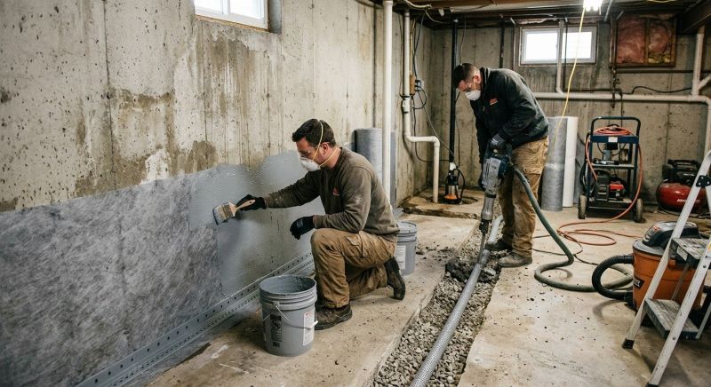Basement Water Prevention in Fredericksburg, VA