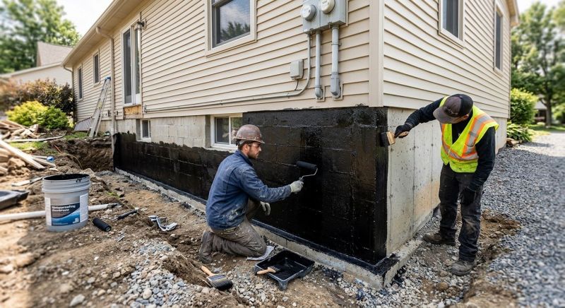 Concrete Foundation Sealing in Grand Rapids, MI