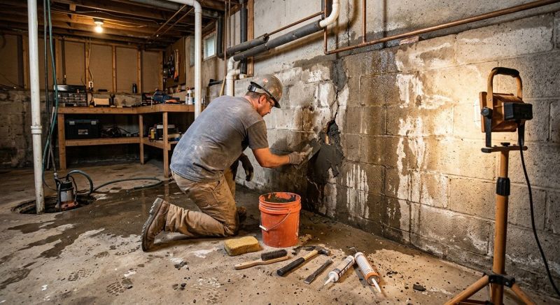 Leaking Basement Repair in Fort Wayne, IN
