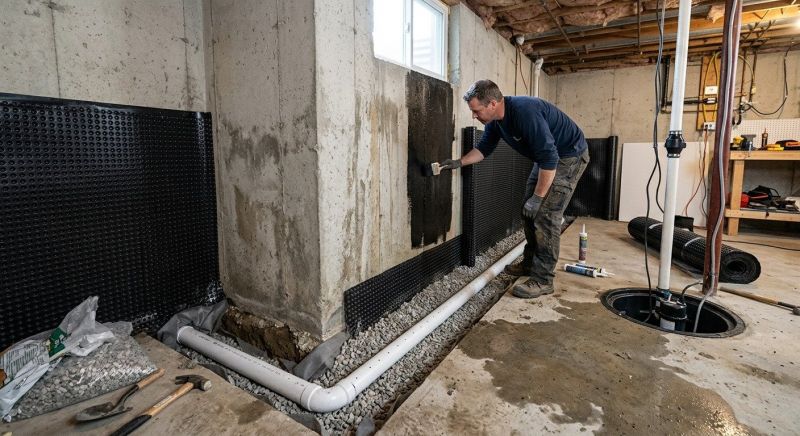 Wall Waterproofing in Grand Rapids, MI