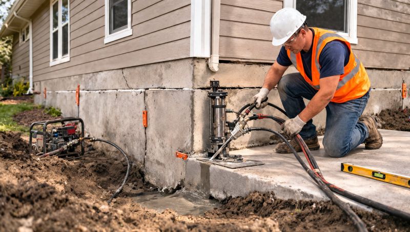 Get Concrete Foundation Leveling